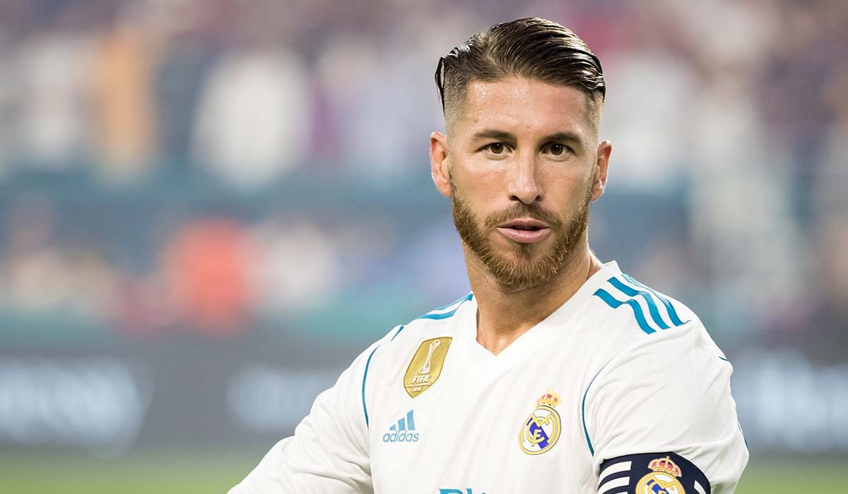 Em que ano Sergio Ramos saiu do Real Madrid?