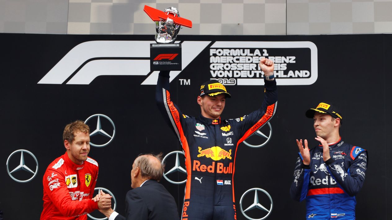 El holandés Max Verstappen reinó en el caos de HockenheimConexión Deportiva