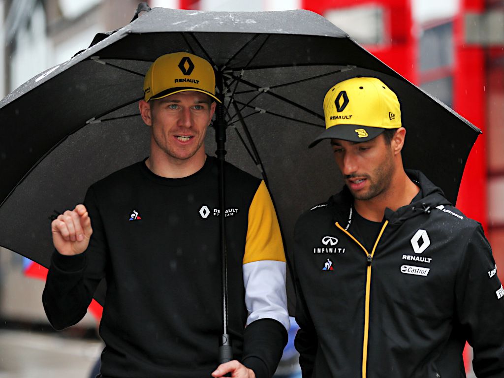 Daniel Ricciardo y Niko Hulkenberg