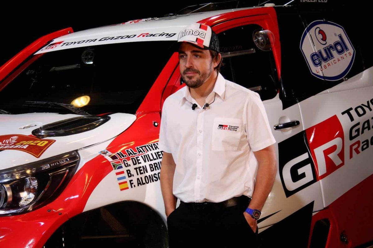 Fernando Alonso, irá al Dakar con Toyota