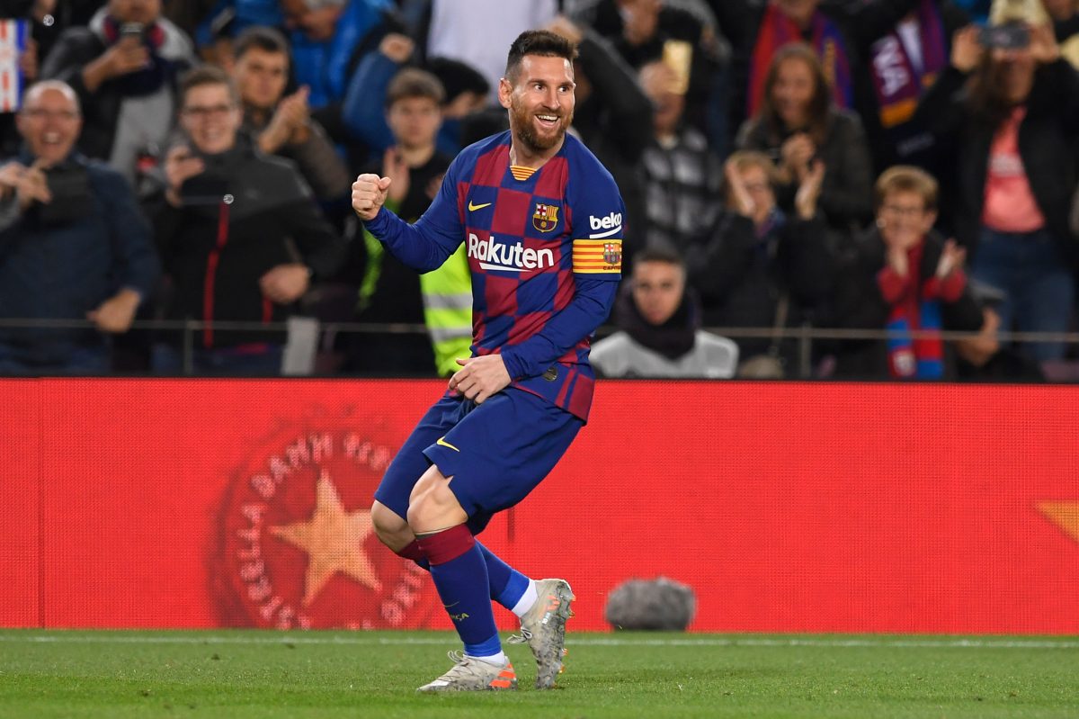 Barcelona - Celta, Messi