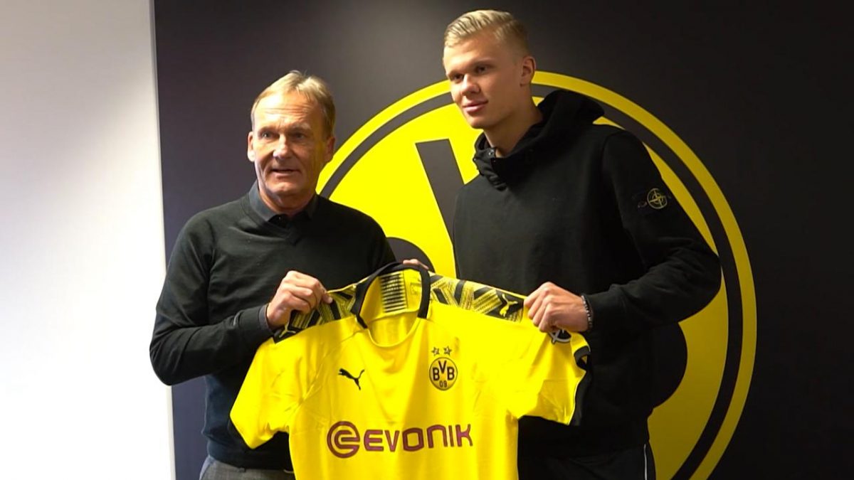 Borussia Dortmund fichó a Haaland