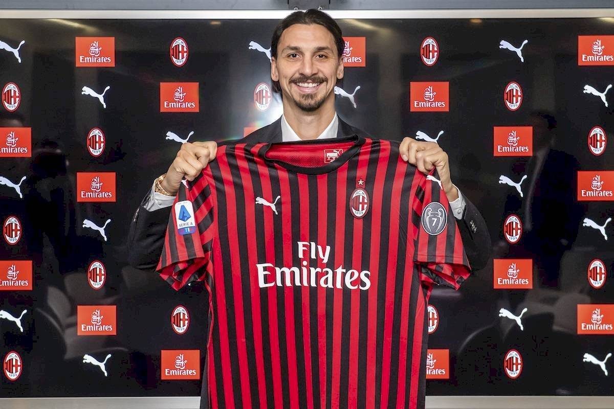 camiseta ibrahimovic milan