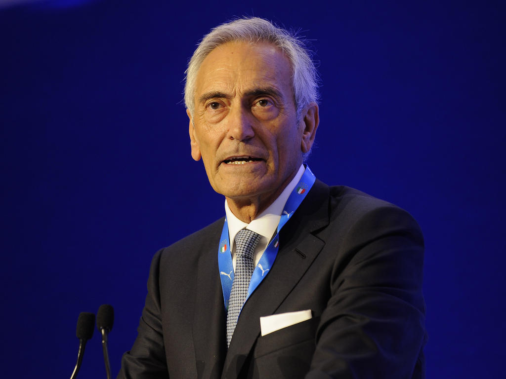 Gabriele Gravina, presidente de la Federación Italiana de Fútbol