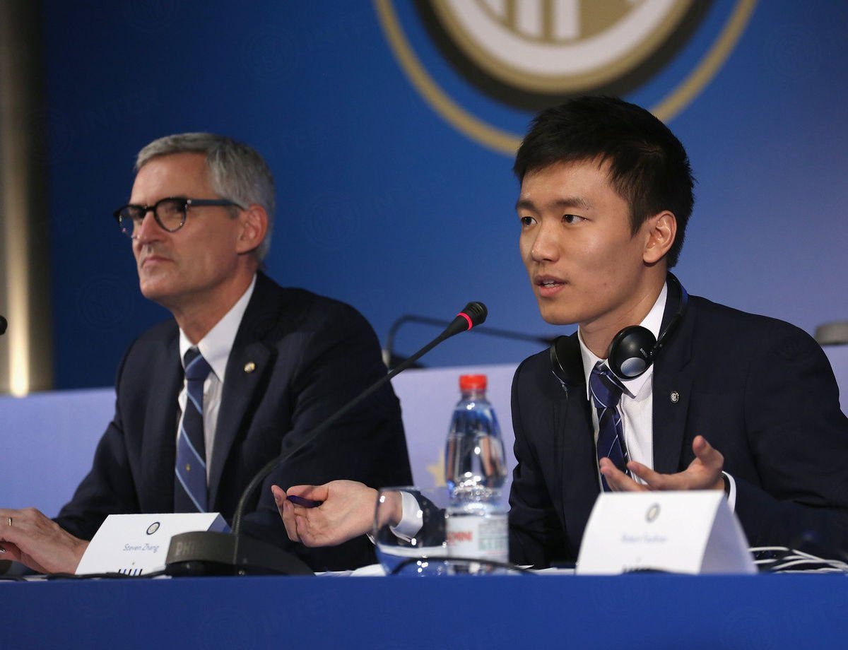 Steven Zhang, Presidente del inter