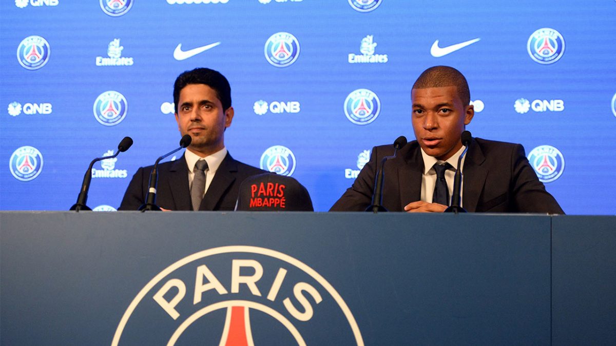 Al Khelaifi y Mbappé