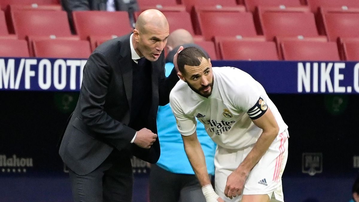 Zidane y Benzema