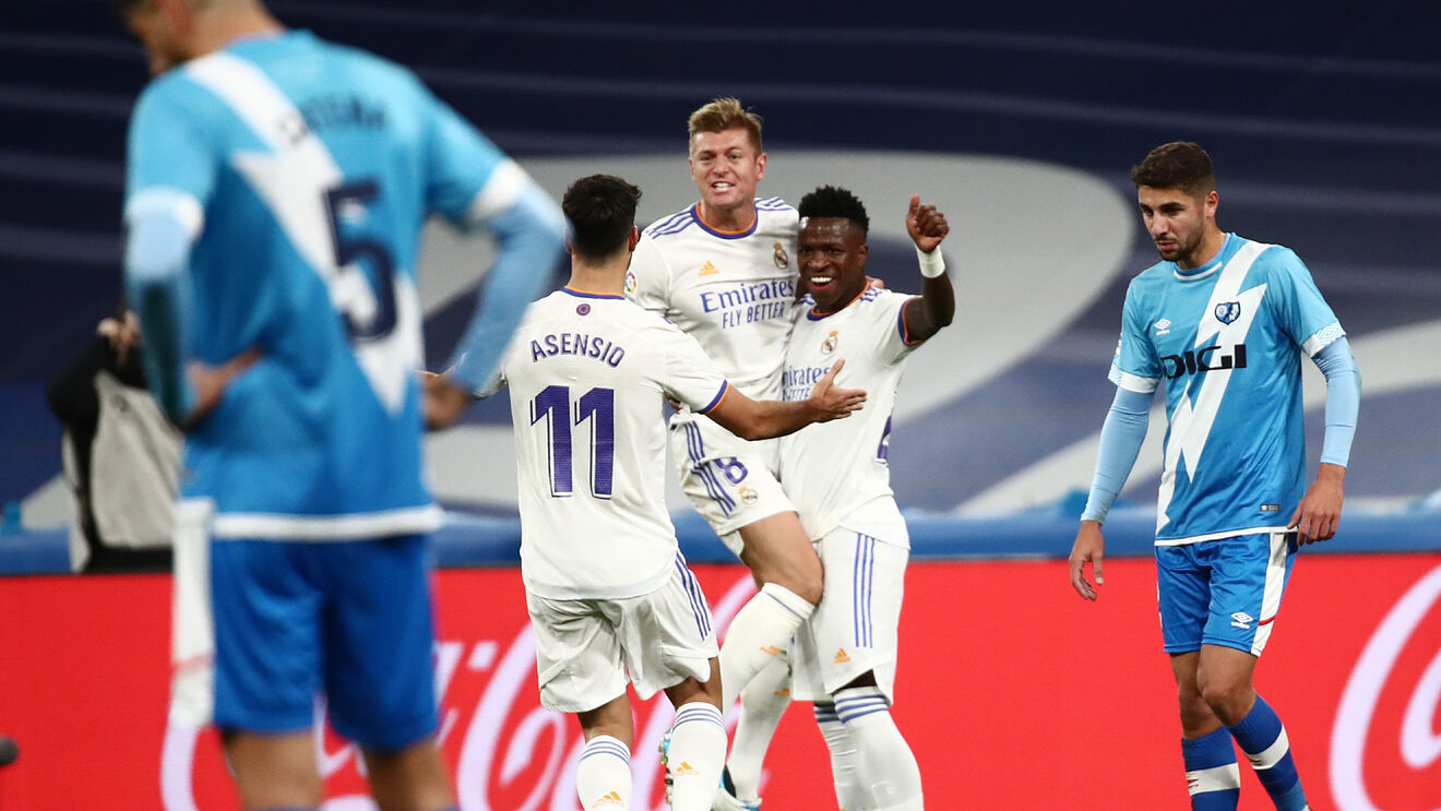 El Real Madrid ganó ante un gran Rayo Vallecano y se mantiene ...