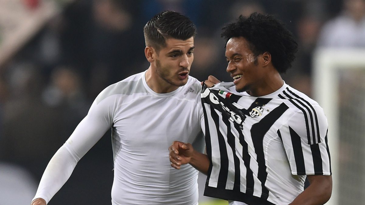 Morata y Cuadrado