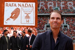 Nadal recibe homenaje en Roland Garros