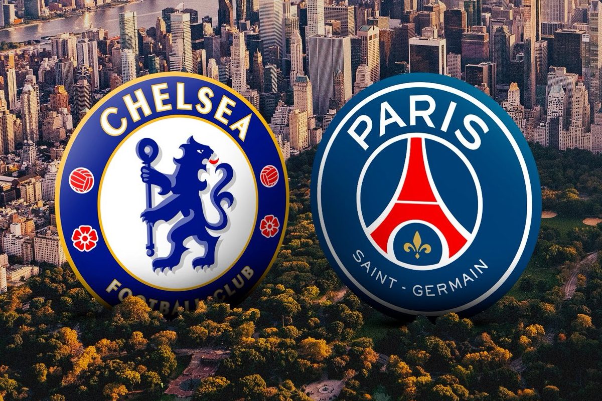 Todo listo para la final del Mundial de Clubes entre el Chelsea y el PSG