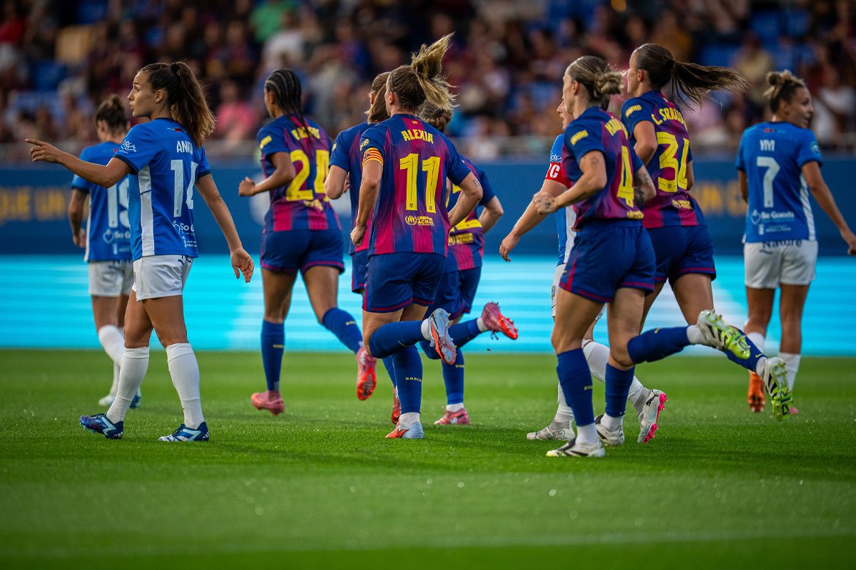 El Barcelona debuta con goleada en la Liga F