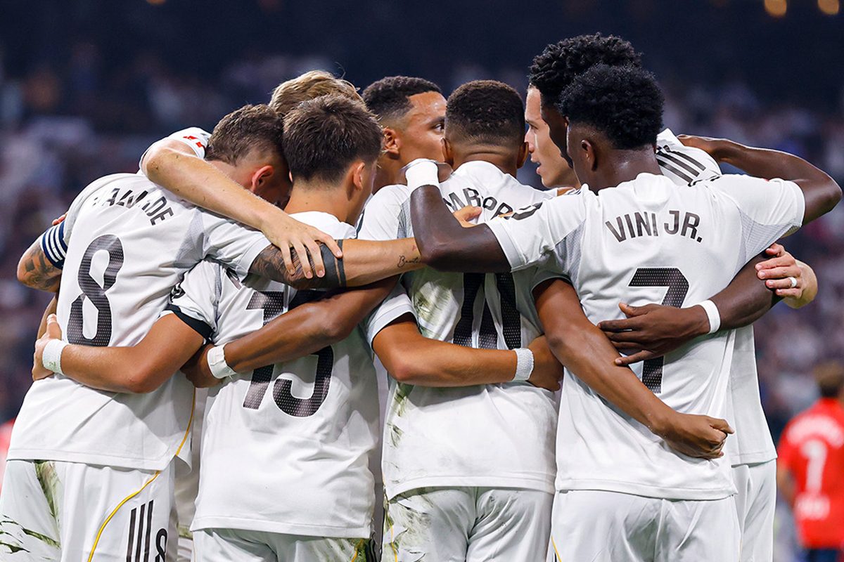 El Real Madrid debuta en LaLiga con victoria