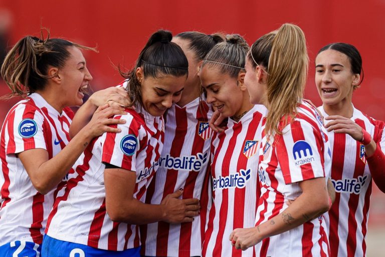 El Atlético de Madrid alcanza la segunda plaza de la Liga F