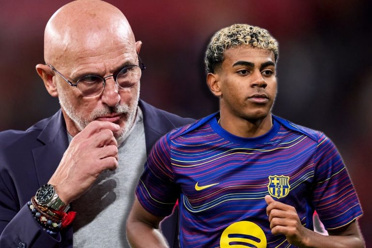 Lamine Yamal está siendo un problema para Luis de la Fuente