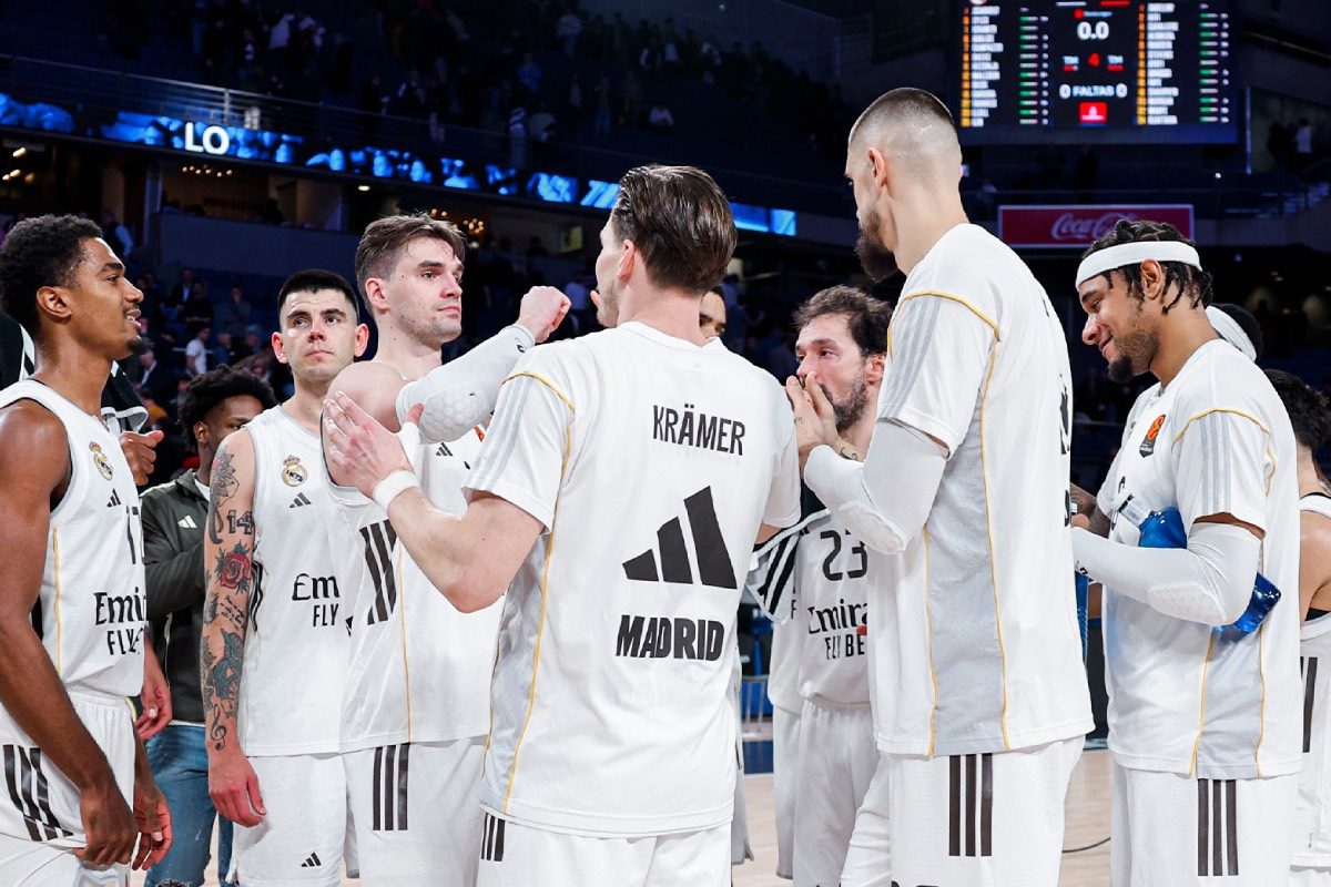 El Real Madrid consiguió un nuevo triunfo en la Euroliga