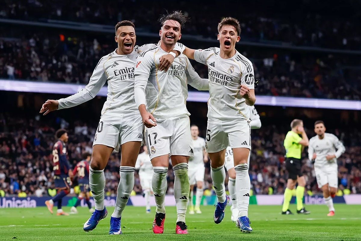 El Real Madrid sufrió pero venció al Levante