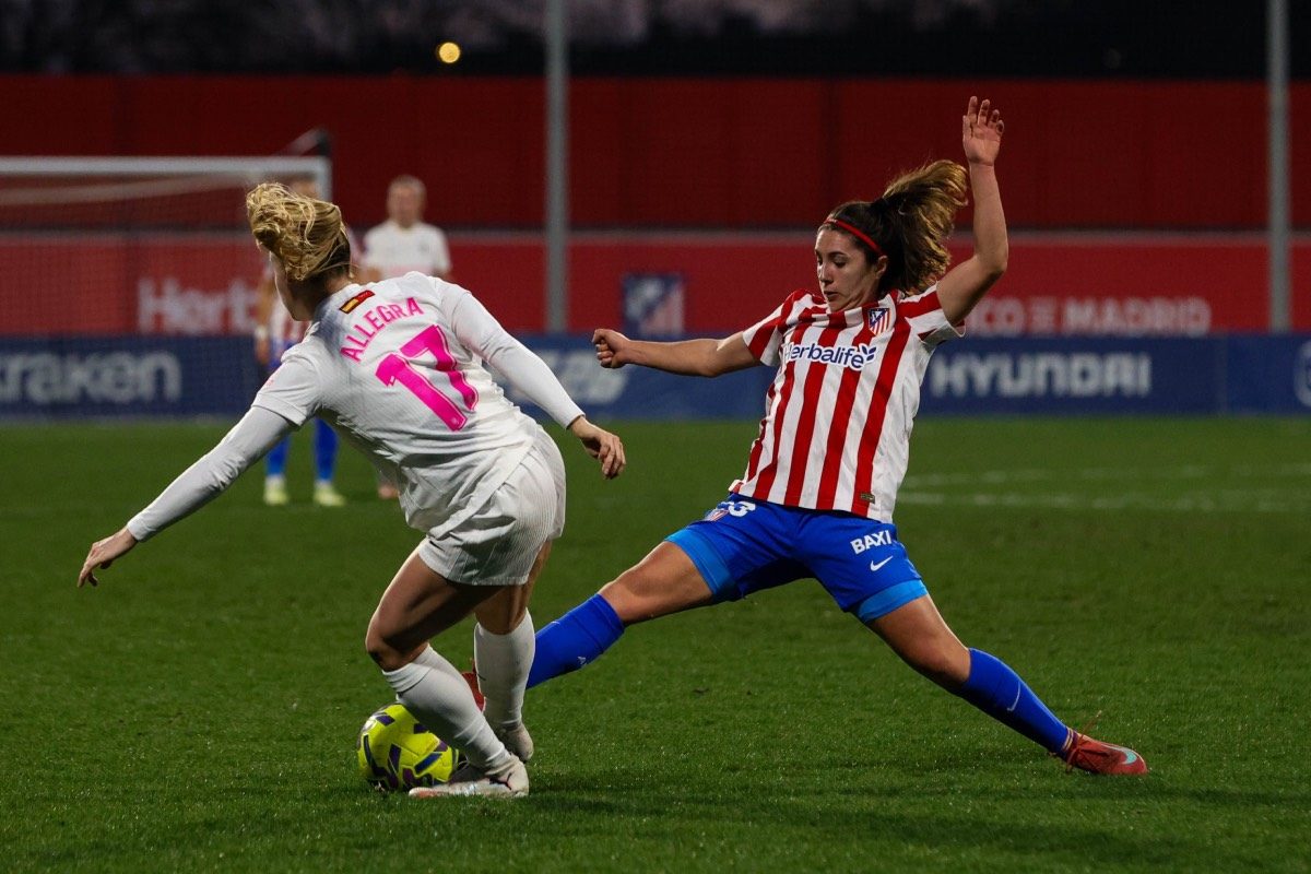 El Atlético de Madrid y el Madrid CFF no pasaron del empate