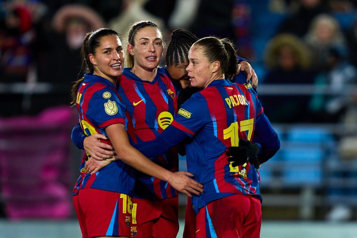 El Barcelona ya está en las semifinales de la Copa de la Reina
