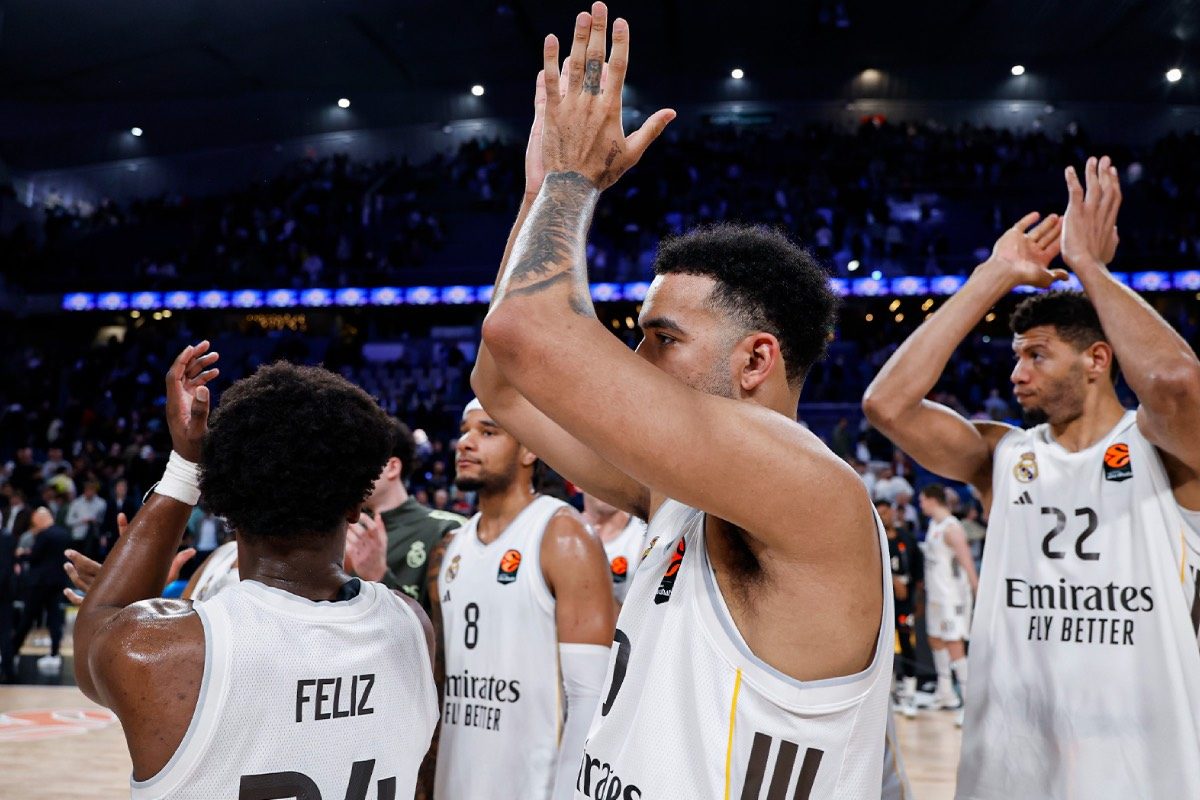 El Real Madrid sigue en puestos de playoffs en la Euroliga