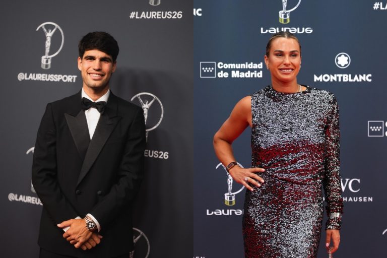 Alcaraz y Sabalenka brillan en los Laureus