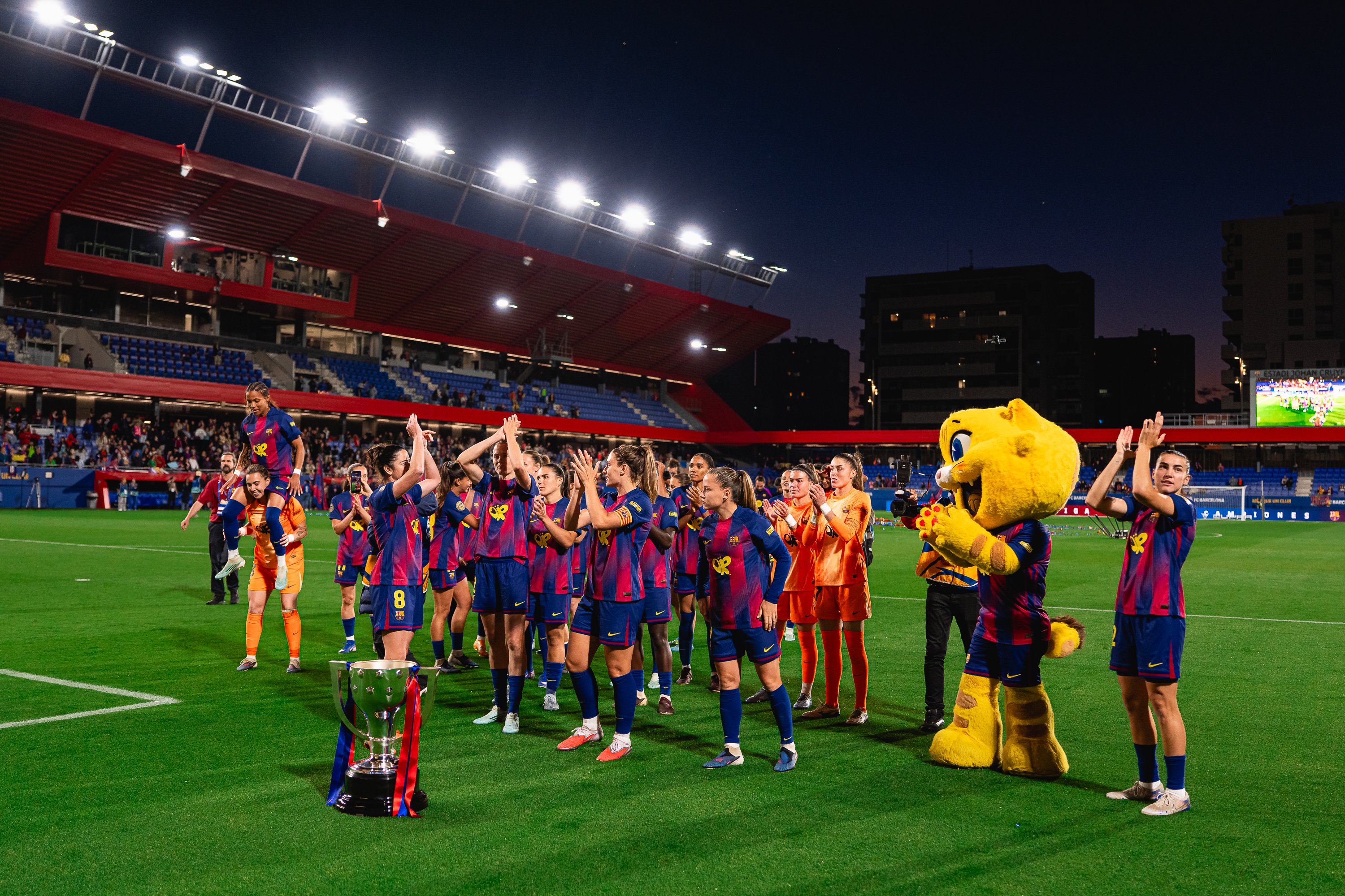 Barcelona celebró un nuevo título en la Liga F