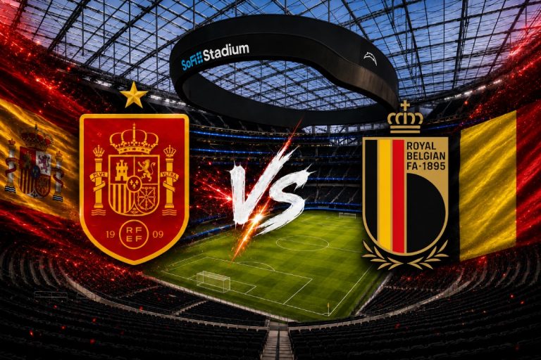 España y Bélgica se verán las caras en los cuartos de final
