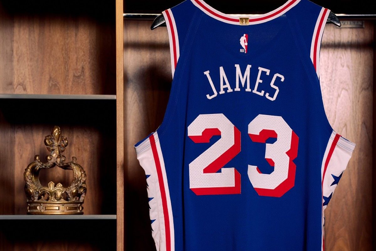 LeBron James cubre de oro Filadelfia