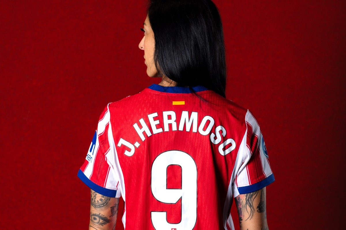 Jenni Hermoso está de regreso al Atlético de Madrid