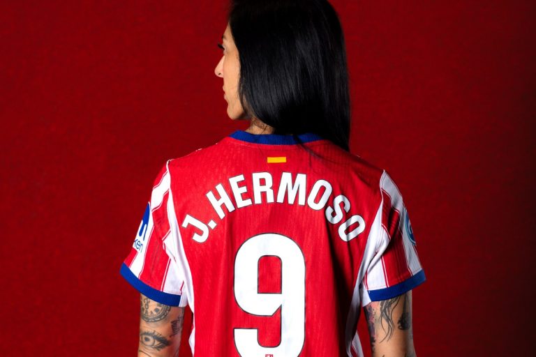 Jenni Hermoso está de regreso al Atlético de Madrid