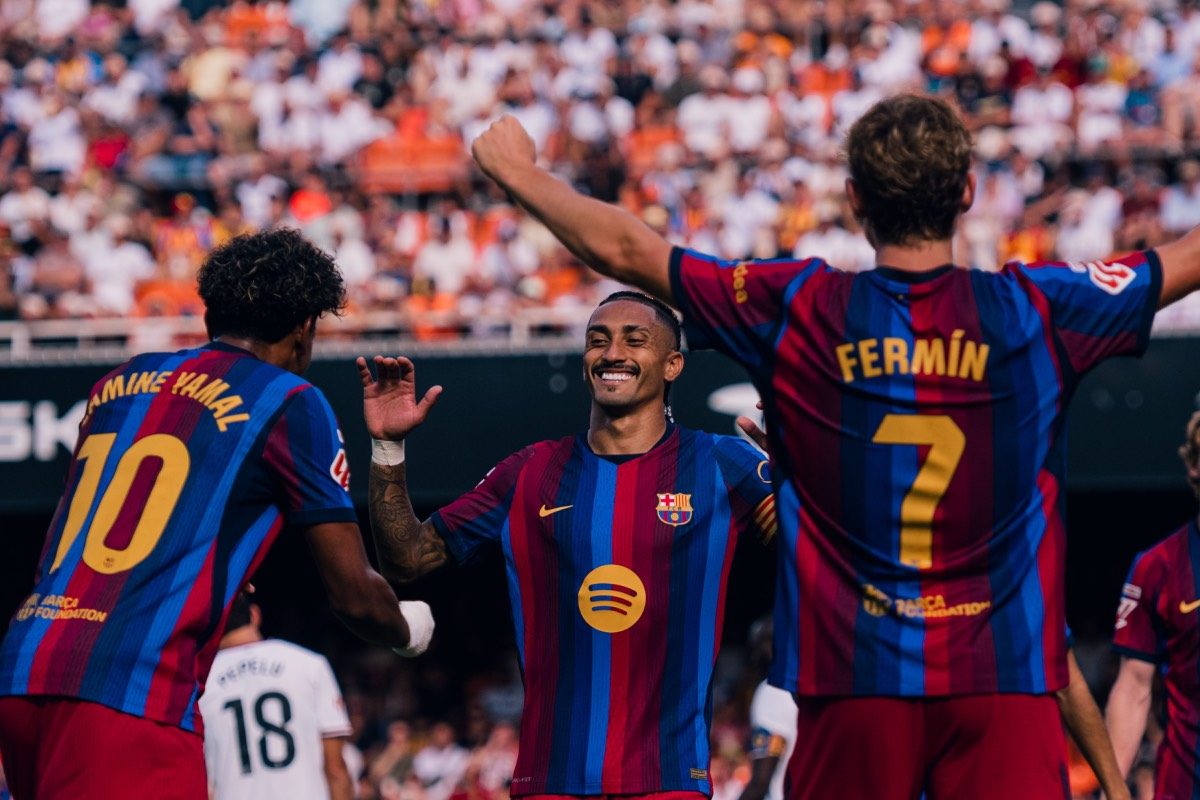 El Barcelona ya es líder en solitario de LaLiga