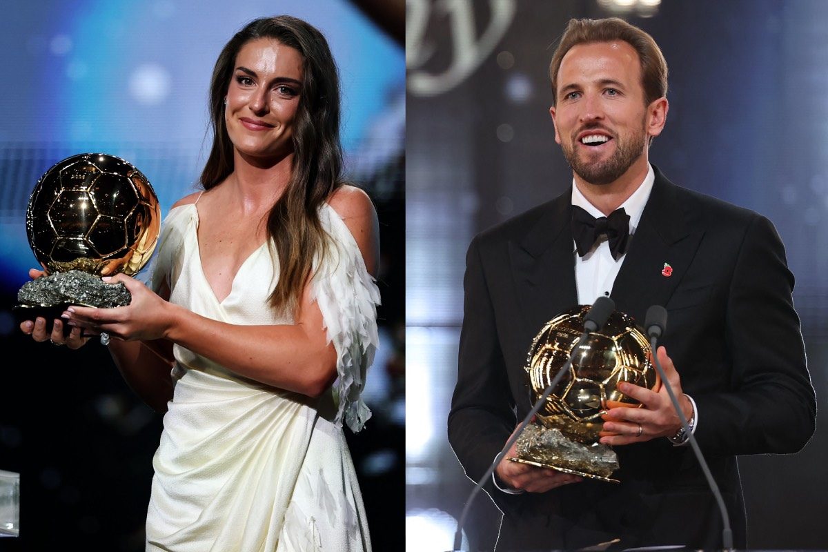 Alexia Putellas y Harry Kane brillaron en la gala del Balón de Oro