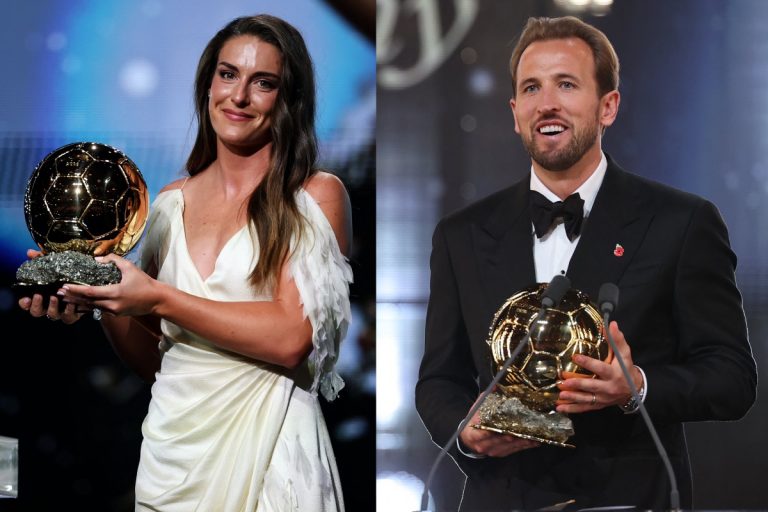 Alexia Putellas y Harry Kane brillaron en la gala del Balón de Oro