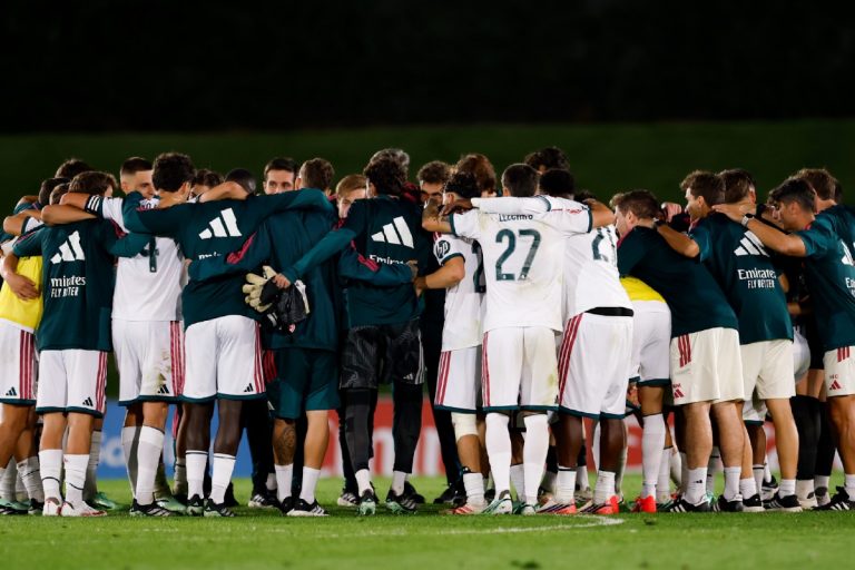 El Real Madrid Castilla celebró tres nuevos puntos en la Primera Federación