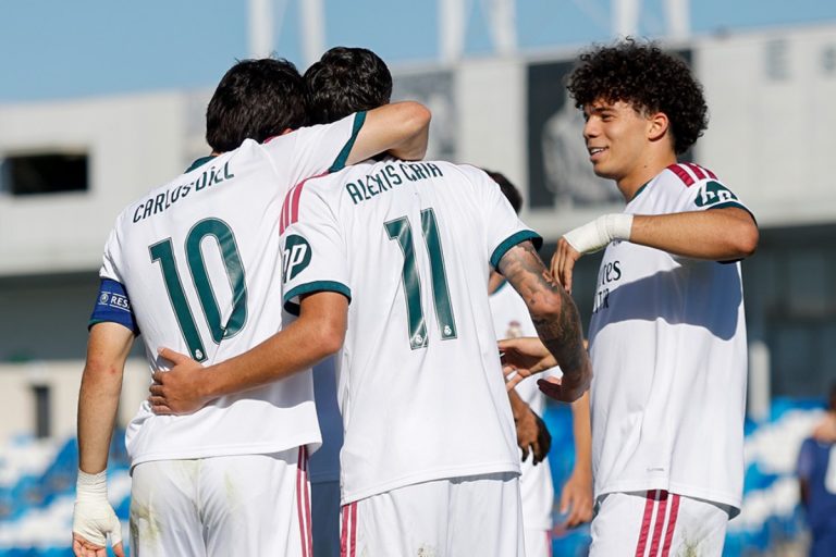 El Real Madrid de Álvaro López sigue imparable en la UEFA Youth League